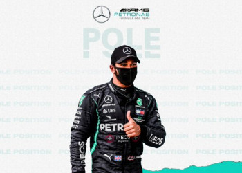 Hamilton vai largar na pole no GP da Inglaterra